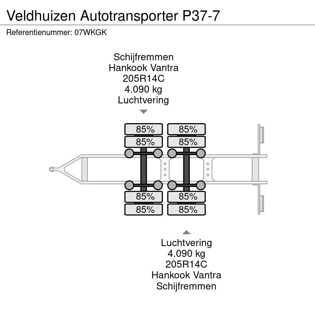 Veldhuizen Autotransporter P37-7 Oprijwagen