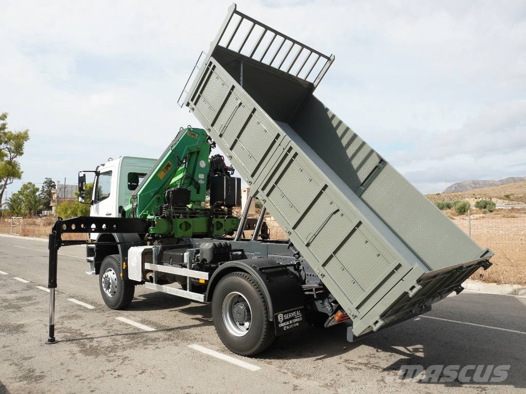 MERCEDES AXOR 1833K TRACCION 4X4 Kamioni sa kranom