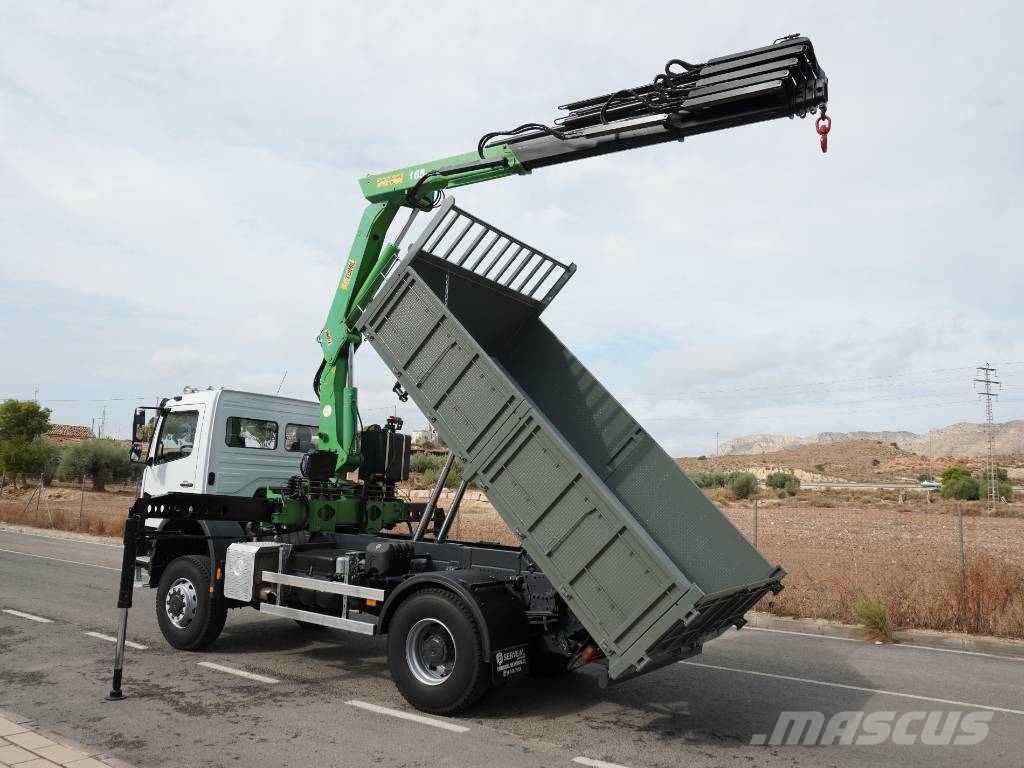 MERCEDES AXOR 1833K TRACCION 4X4 Kamioni sa kranom