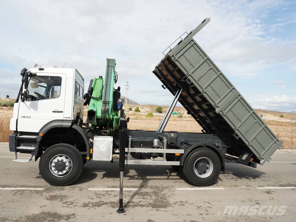 MERCEDES AXOR 1833K TRACCION 4X4 Kamioni sa kranom