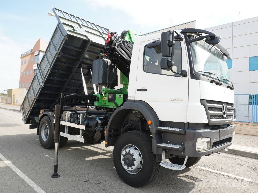 Mercedes-Benz AXOR 1833K TRACCION 4X4 Camiones grúa