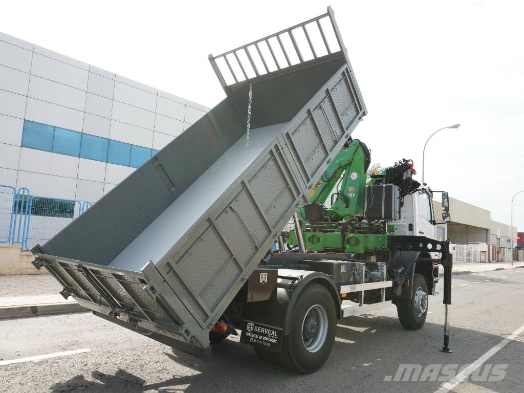 Mercedes-Benz AXOR 1833K TRACCION 4X4 Camiones grúa