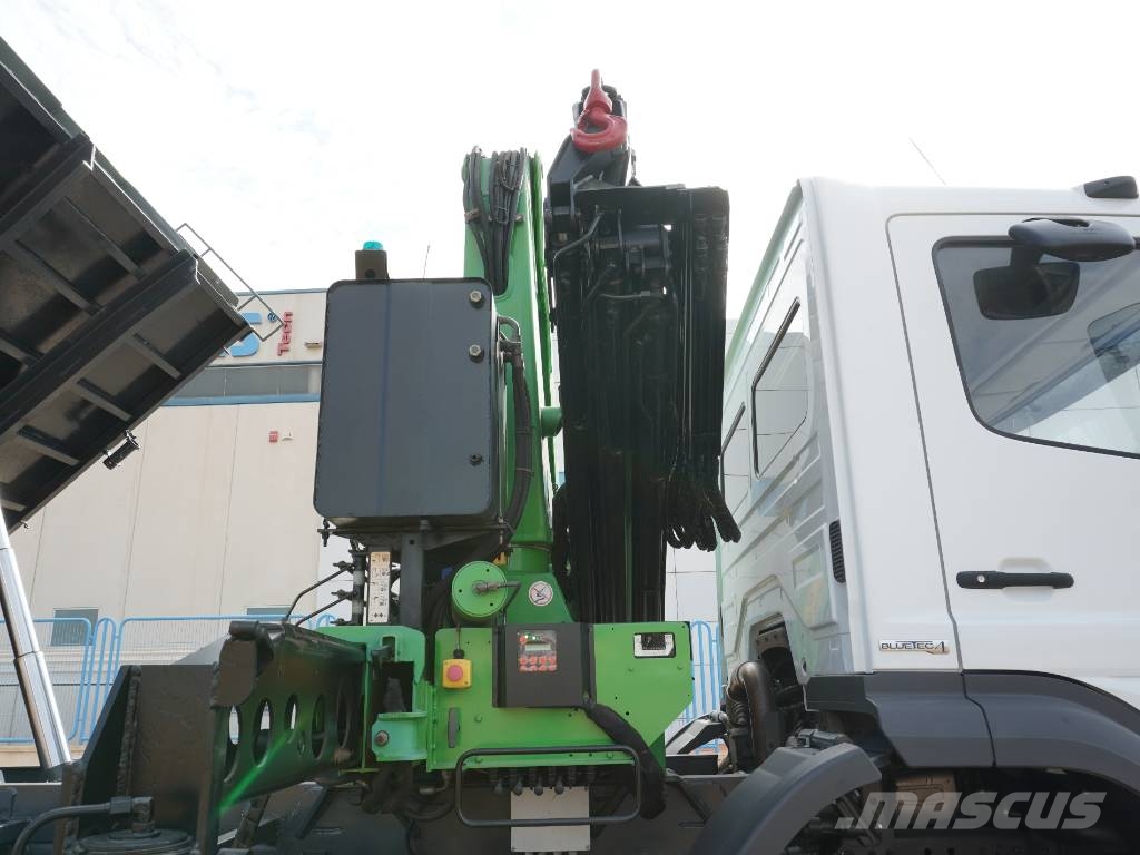 Mercedes-Benz AXOR 1833K TRACCION 4X4 Camiones grúa