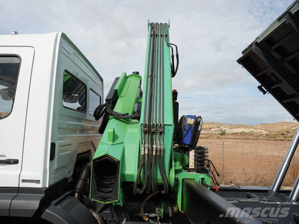 Mercedes-Benz AXOR 1833K TRACCION 4X4 Camiones grúa