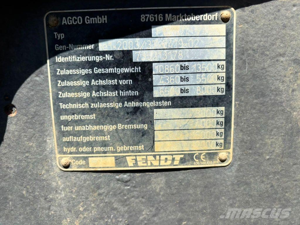 Fendt 720 SCR PROFI Tracteur
