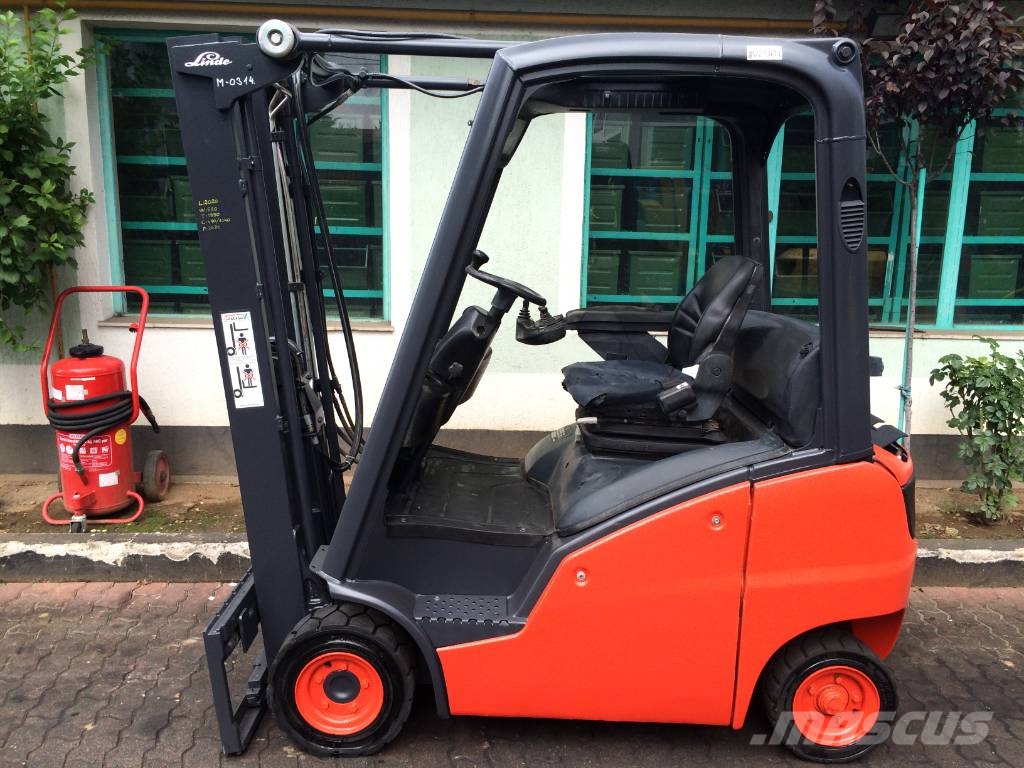 Linde H14T V-2901 OB LPG forklifts