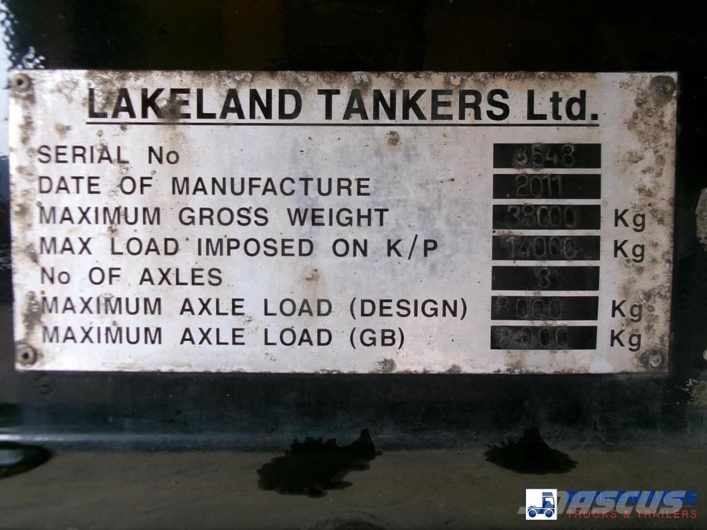 Lakeland Fuel tank alu 43 m3 / 6 comp Semirremolques cisterna