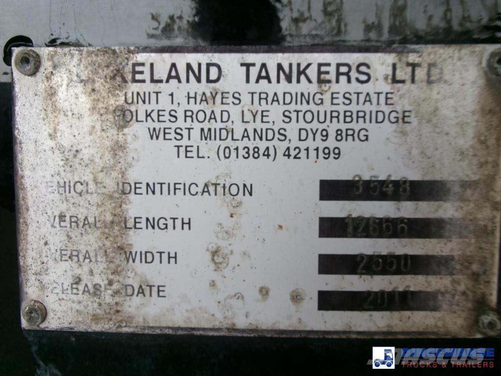 Lakeland Fuel tank alu 43 m3 / 6 comp Semirremolques cisterna