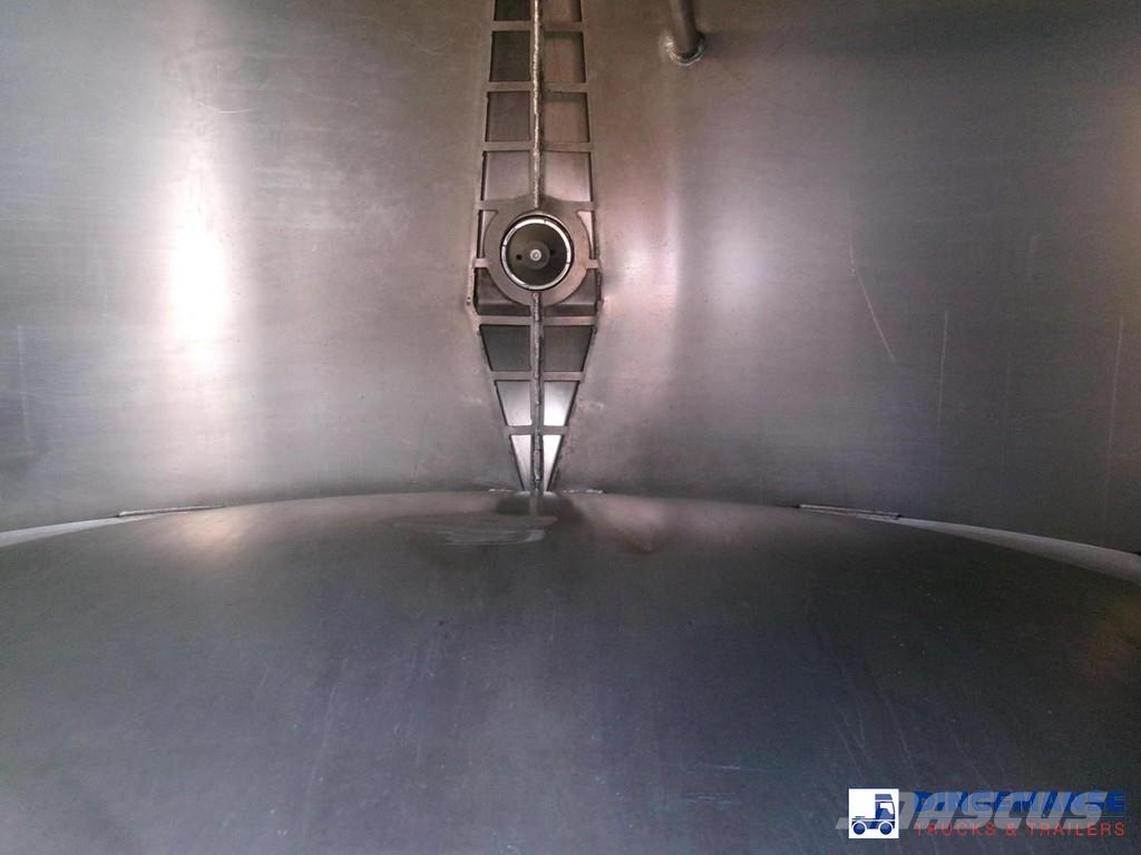 Lakeland Fuel tank alu 43 m3 / 6 comp Semi-trailer med Tank