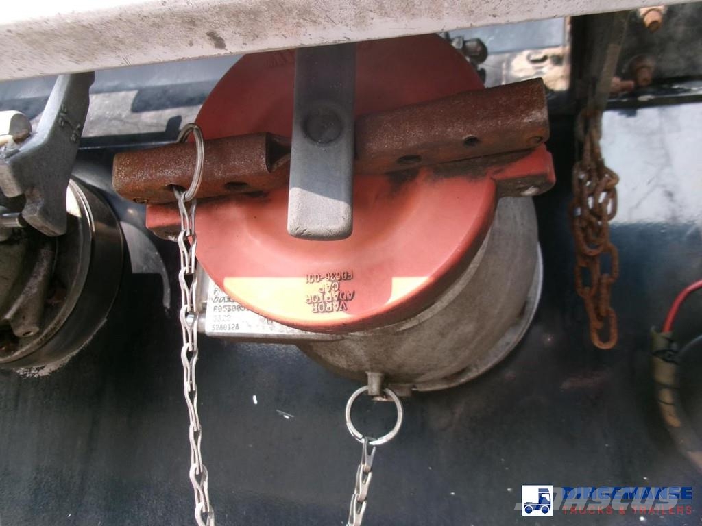 Lakeland Fuel tank alu 43 m3 / 6 comp Semi-trailer med Tank