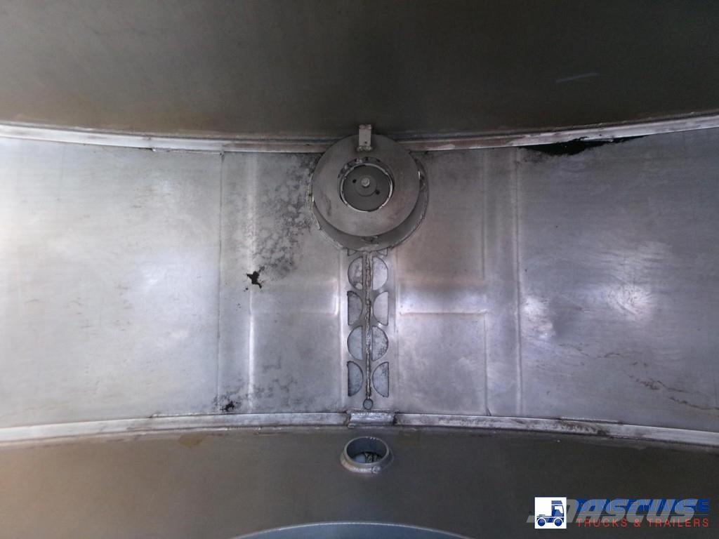 Lakeland Fuel tank alu 43 m3 / 6 comp Semi-trailer med Tank