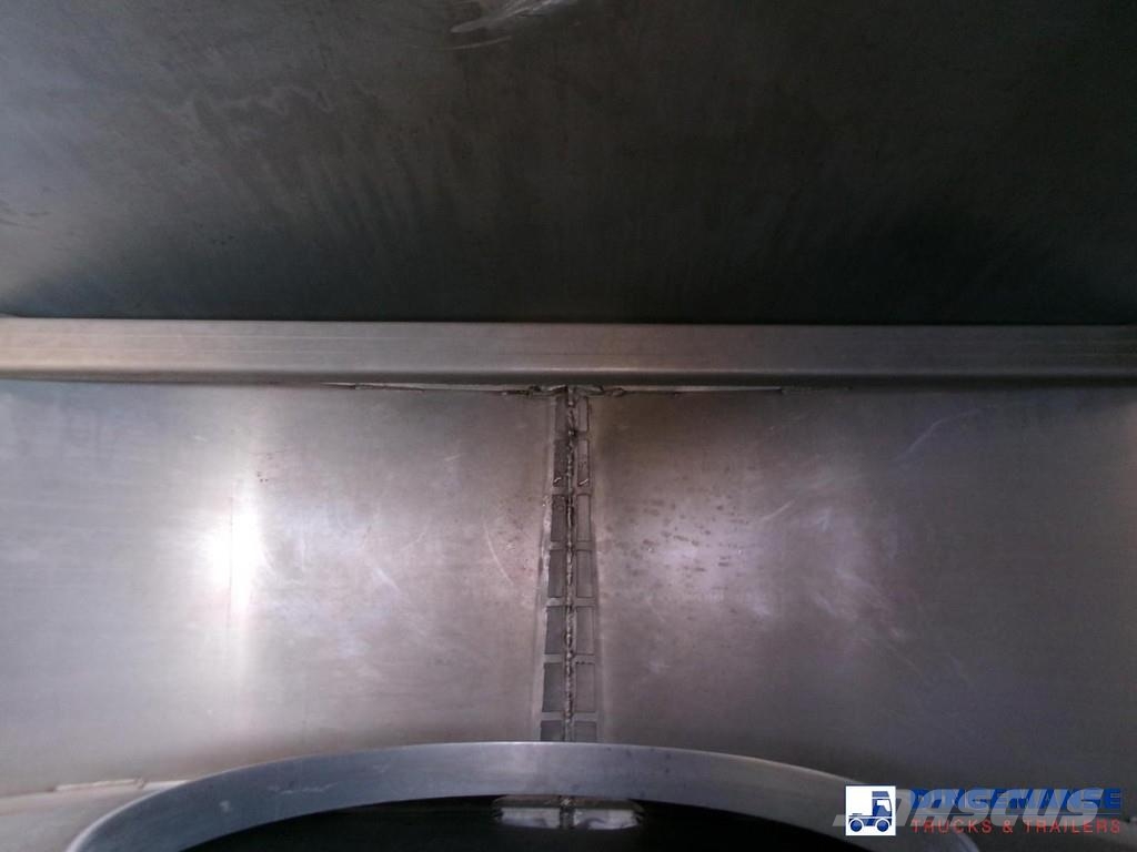 Lakeland Fuel tank alu 43 m3 / 6 comp Semi-trailer med Tank