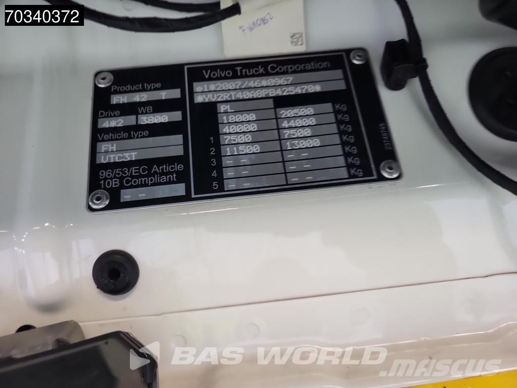 Volvo FH 500 4X2 XL NL-Truck APK 2x Tanks I-ParkCool ACC Sadulveokid