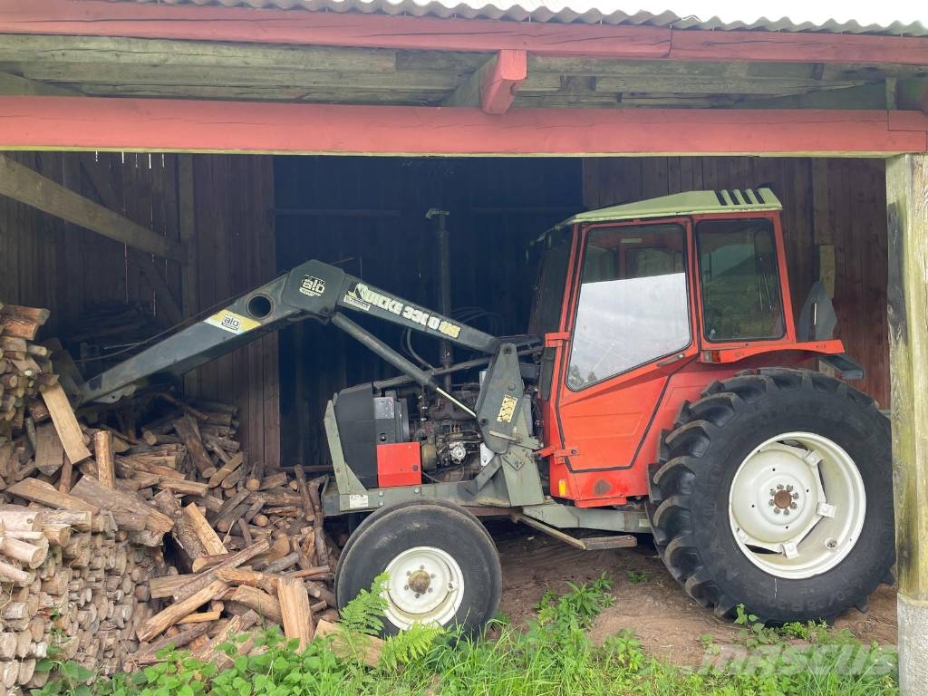 Valmet 604  med Quicke 3300 lastare & Ålö fäste
