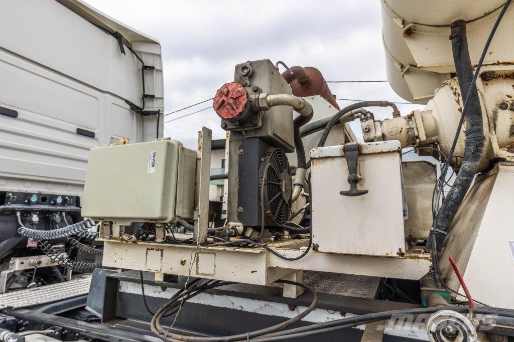 Renders BETON MIXER 12M3 + MOTOR (MALAXEUR/MISCHER) Egyéb - félpótkocsik