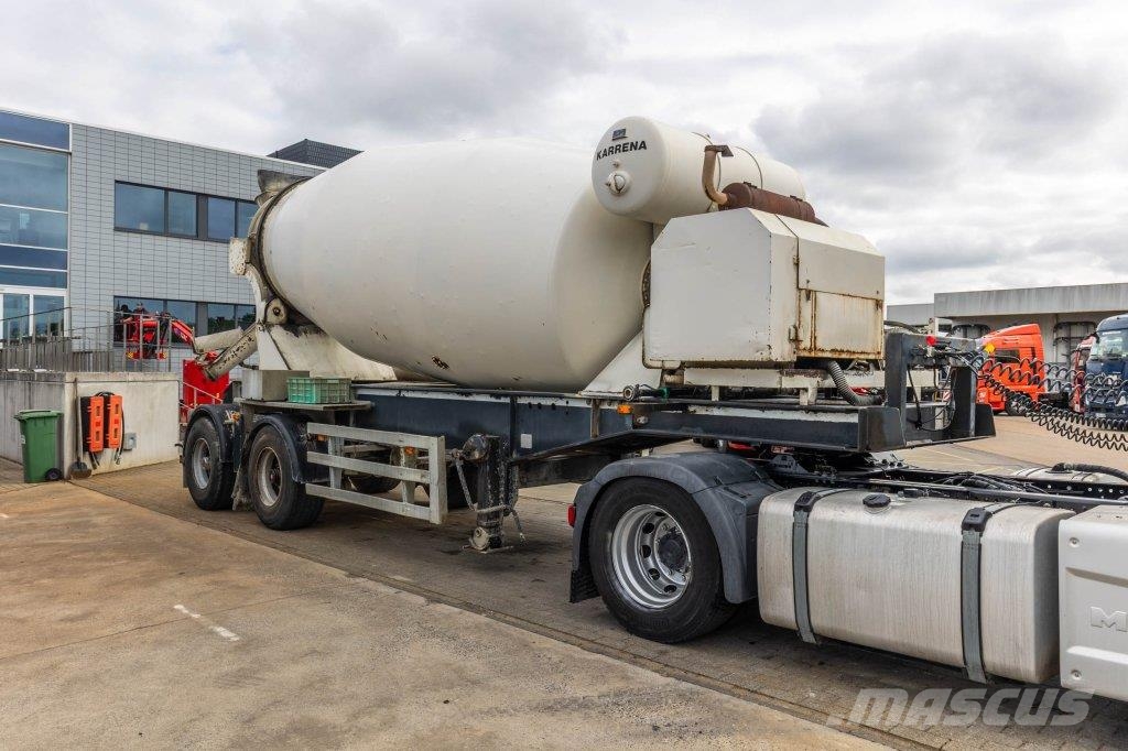 Renders BETON MIXER 12M3 + MOTOR (MALAXEUR/MISCHER) Egyéb - félpótkocsik
