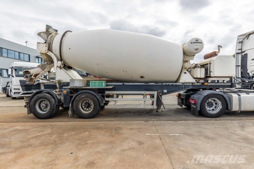Renders BETON MIXER 12M3 + MOTOR (MALAXEUR/MISCHER) Egyéb - félpótkocsik