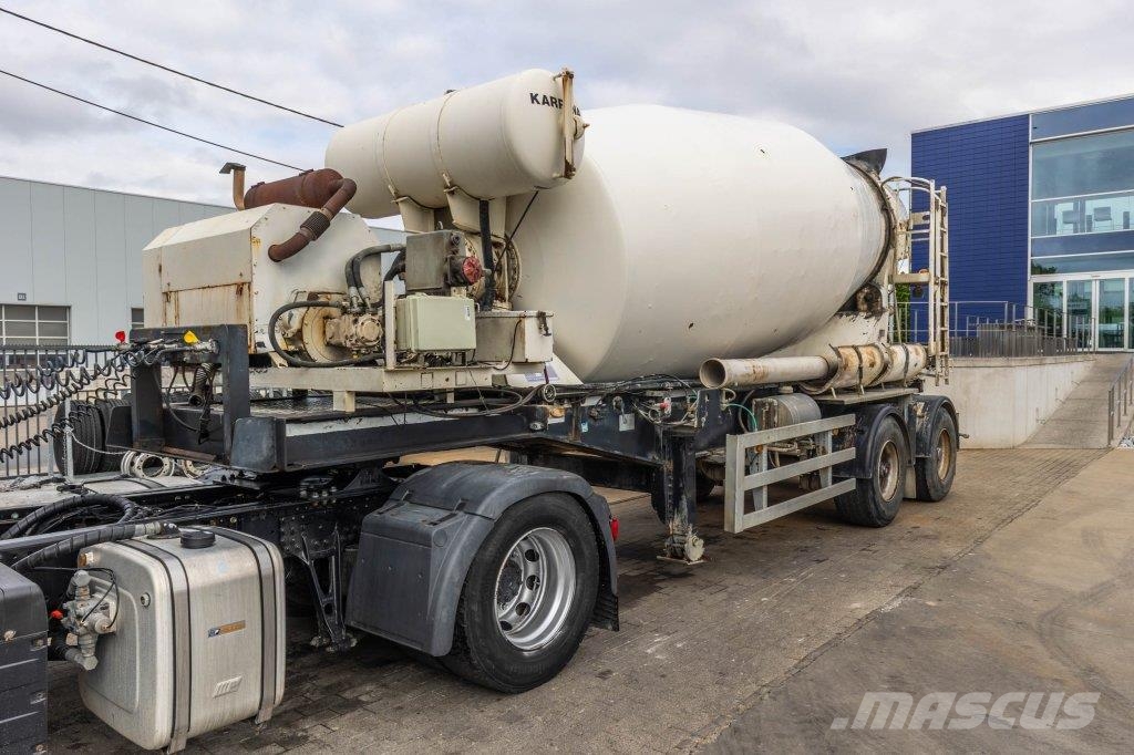 Renders BETON MIXER 12M3 + MOTOR (MALAXEUR/MISCHER) Egyéb - félpótkocsik