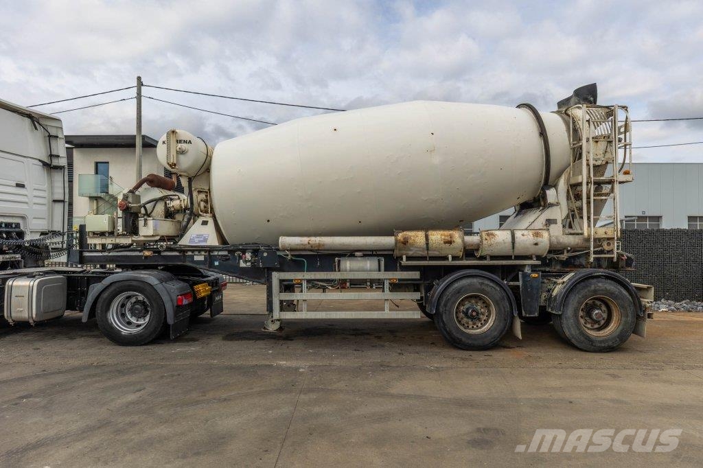 Renders BETON MIXER 12M3 + MOTOR (MALAXEUR/MISCHER) Egyéb - félpótkocsik