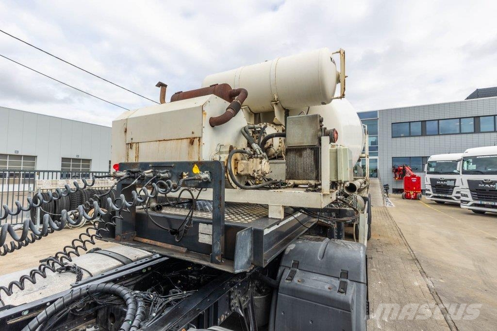 Renders BETON MIXER 12M3 + MOTOR (MALAXEUR/MISCHER) Egyéb - félpótkocsik