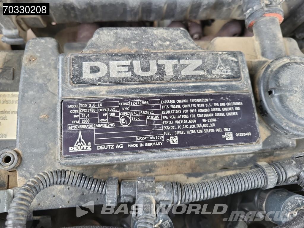 Yanmar B95 W B95W Auto Greasing - A/C حفارات بعجل