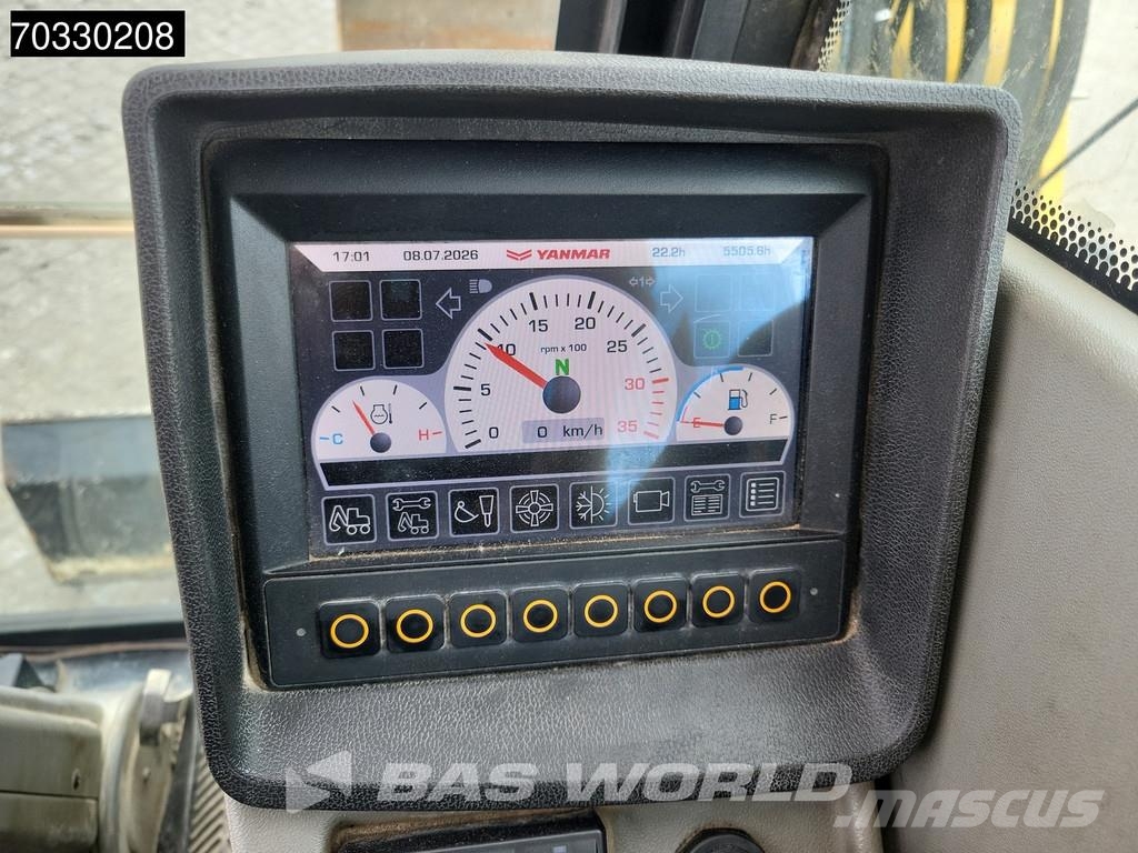 Yanmar B95 W B95W Auto Greasing - A/C حفارات بعجل