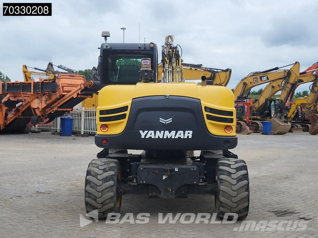 Yanmar B95 W B95W Auto Greasing - A/C حفارات بعجل