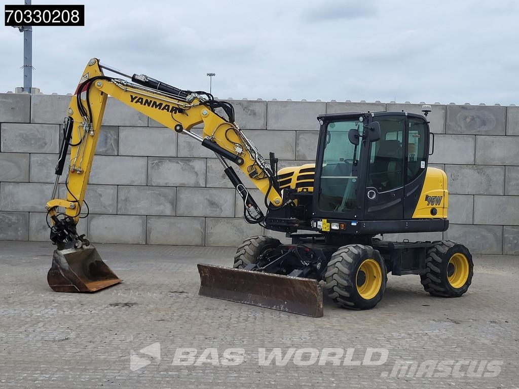 Yanmar B95 W B95W Registration Papers - Auto Greasing - A Wielgraafmachines