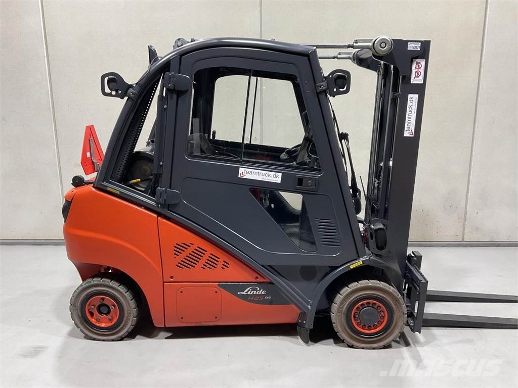 Linde H25T-02 LPG forklifts