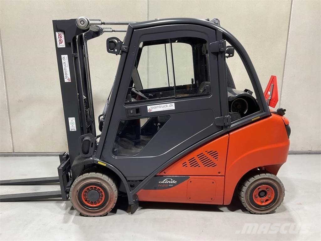 Linde H25T-02 LPG forklifts