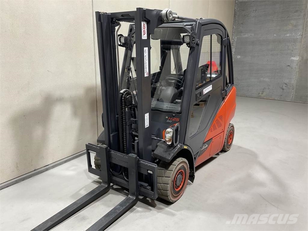 Linde H25T-02 LPG forklifts