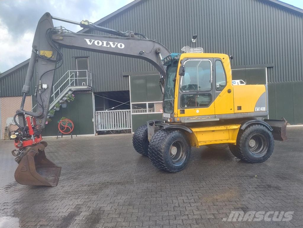 Volvo EW140B Mobiele kraan Ratasekskavaatorid