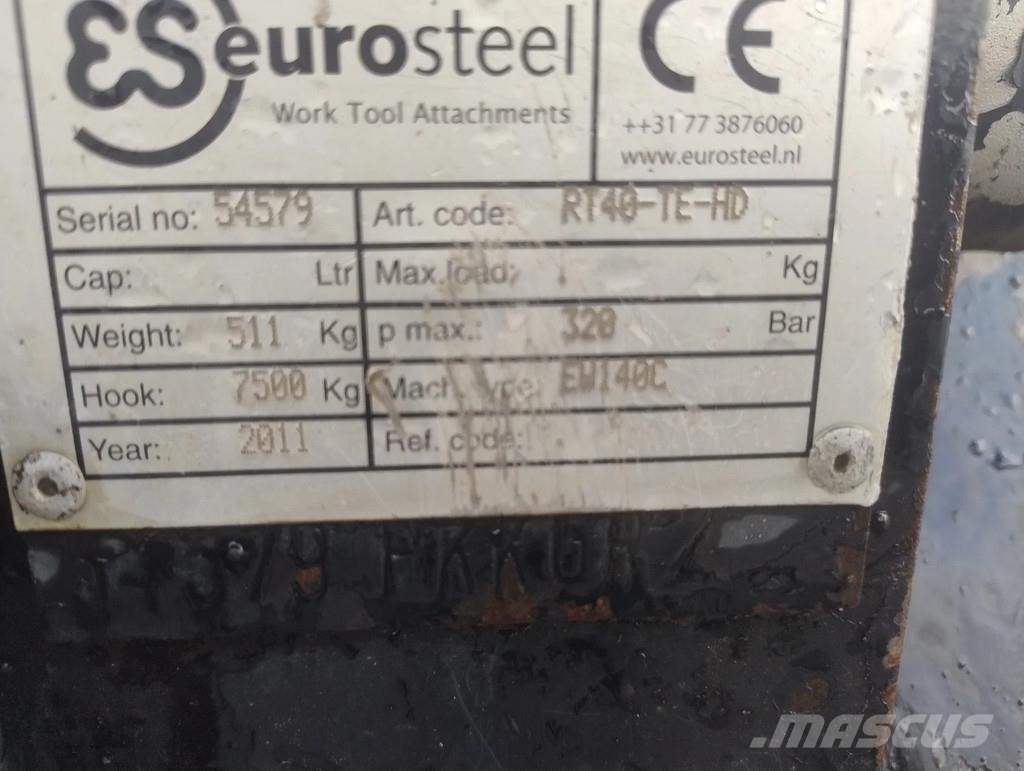 Volvo EW140B Mobiele kraan Ratasekskavaatorid
