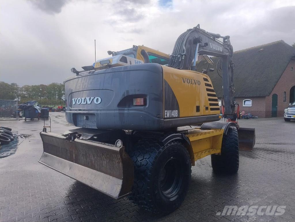 Volvo EW140B Mobiele kraan Ratasekskavaatorid