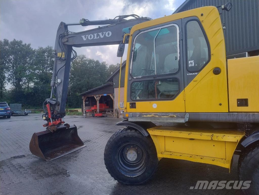 Volvo EW140B Mobiele kraan Ratasekskavaatorid