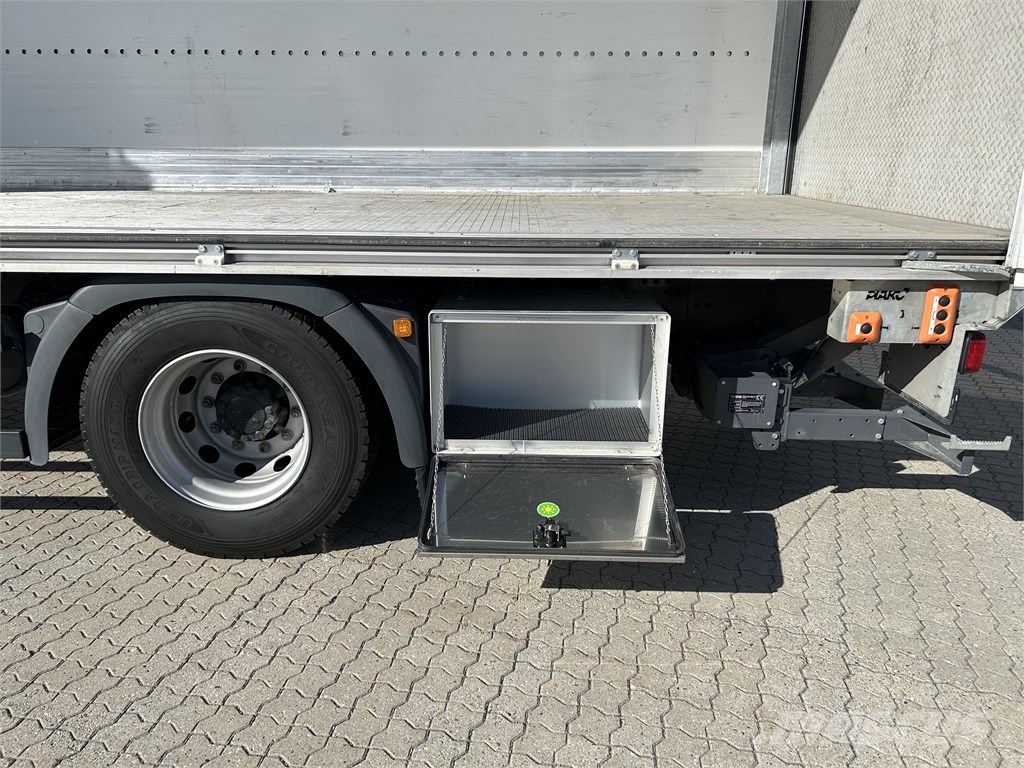 MAN TGM 18.290 4x2 LL öppningsbar sida Demobil Camiones con caja de remolque