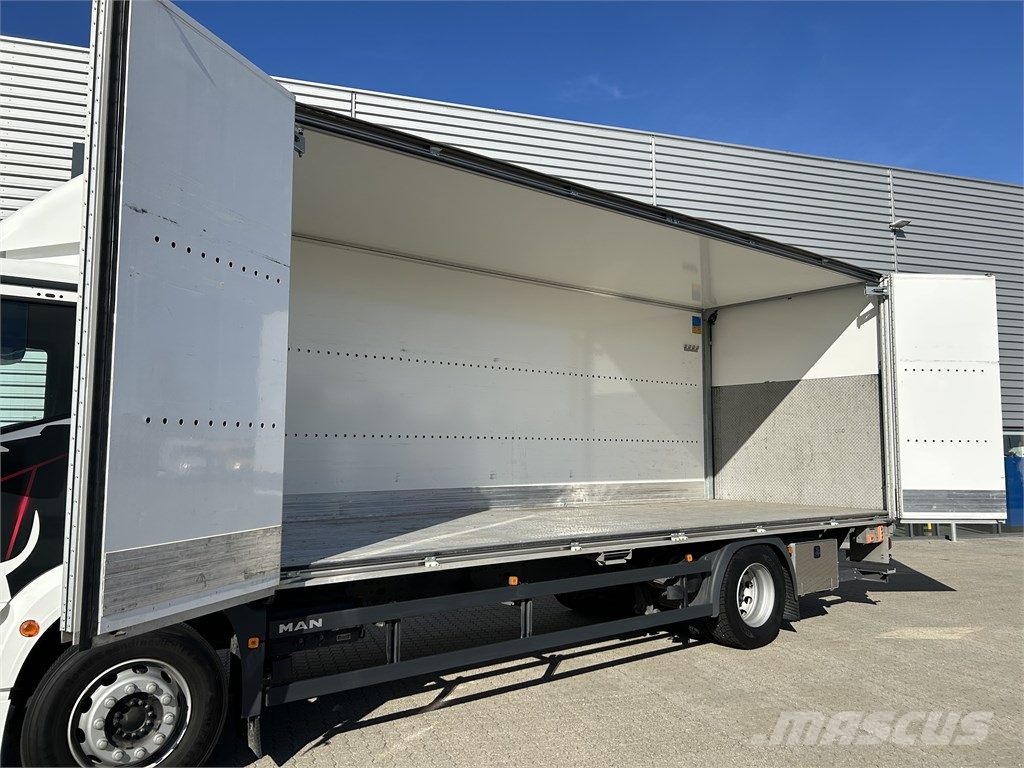 MAN TGM 18.290 4x2 LL öppningsbar sida Demobil Camiones con caja de remolque
