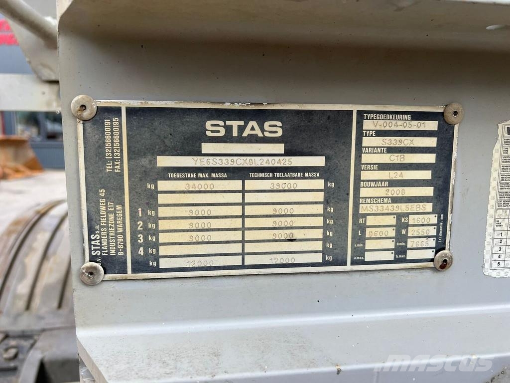 Stas S 339 CX Semirremolques de volteo