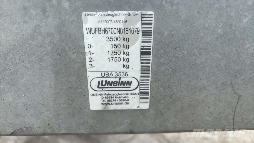 Unsinn UBA 3536 Overige opleggers