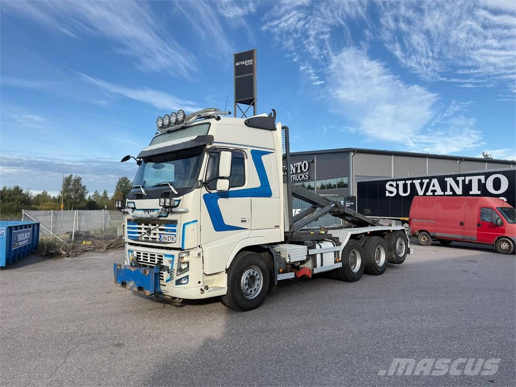 Volvo FH16 600 8x4 Rol kiper kamioni sa kukom za podizanje tereta