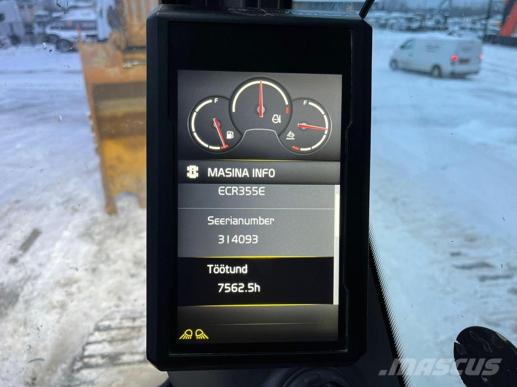 Volvo ECR 355 EL 3D / AC / CENTRAL LUBRICATION Raupenbagger