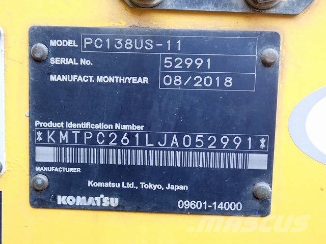 Komatsu PC138US-11 Raupenbagger