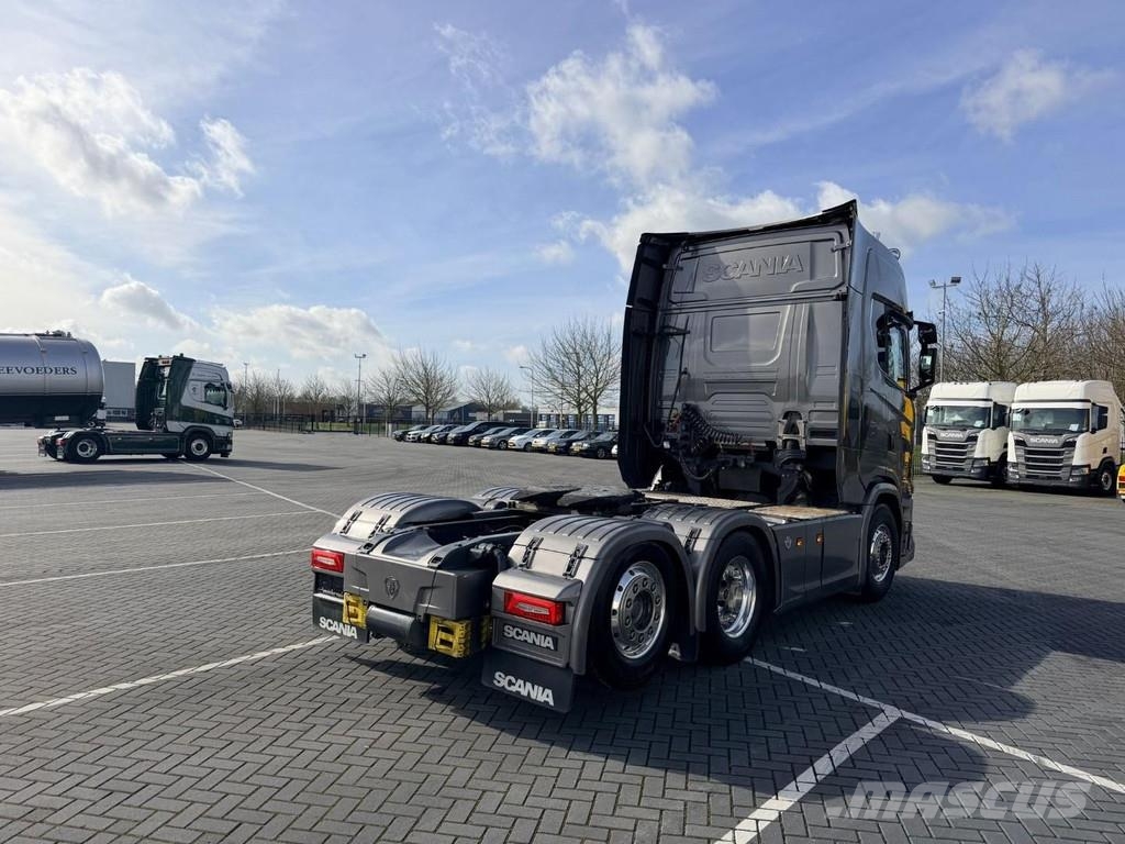 Scania 660S 6X2 Full air, retarder, low km, 3150WB Tractores (camiões)