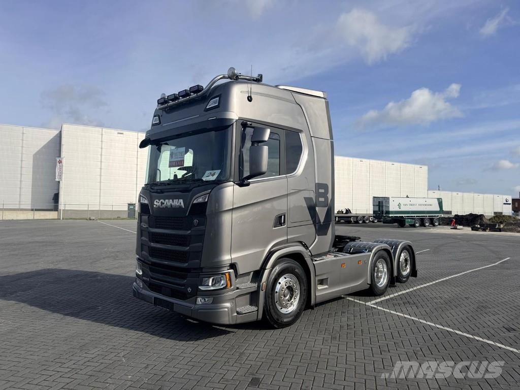 Scania 660S 6X2 Full air, retarder, low km, 3150WB Tractores (camiões)