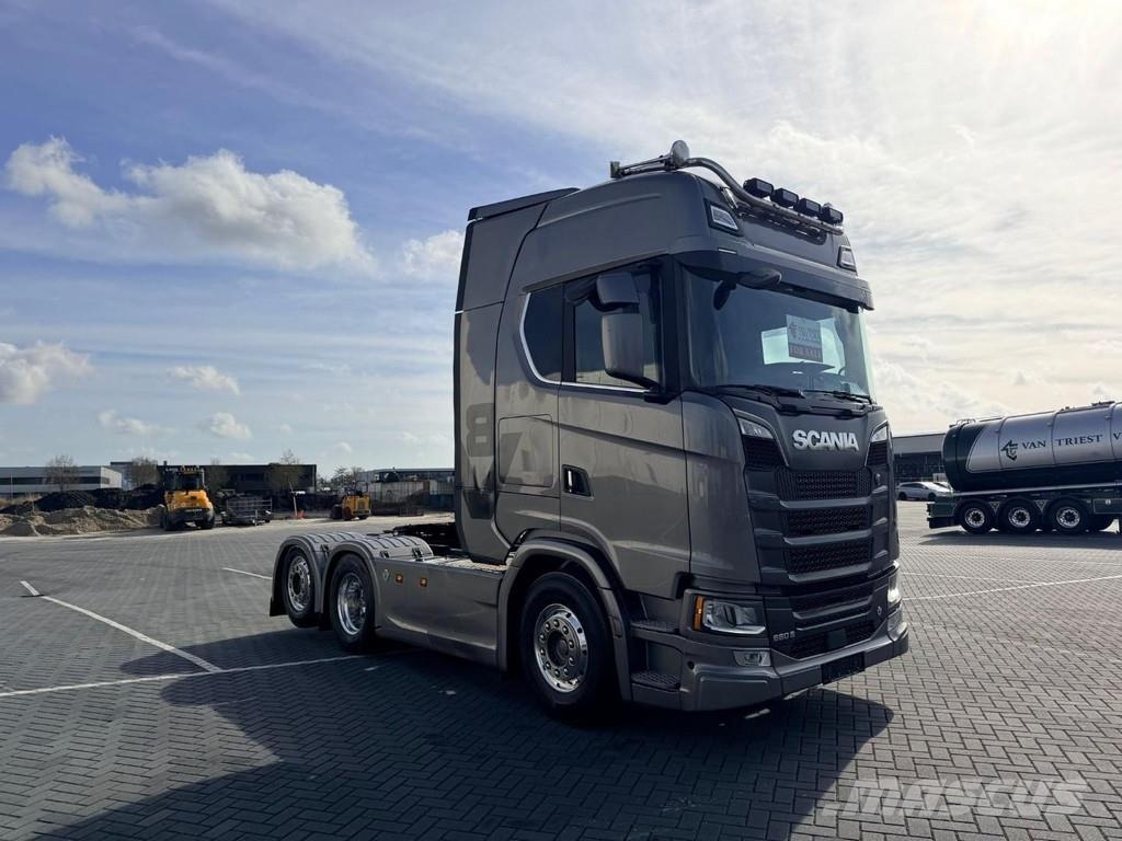 Scania 660S 6X2 Full air, retarder, low km, 3150WB Tractores (camiões)
