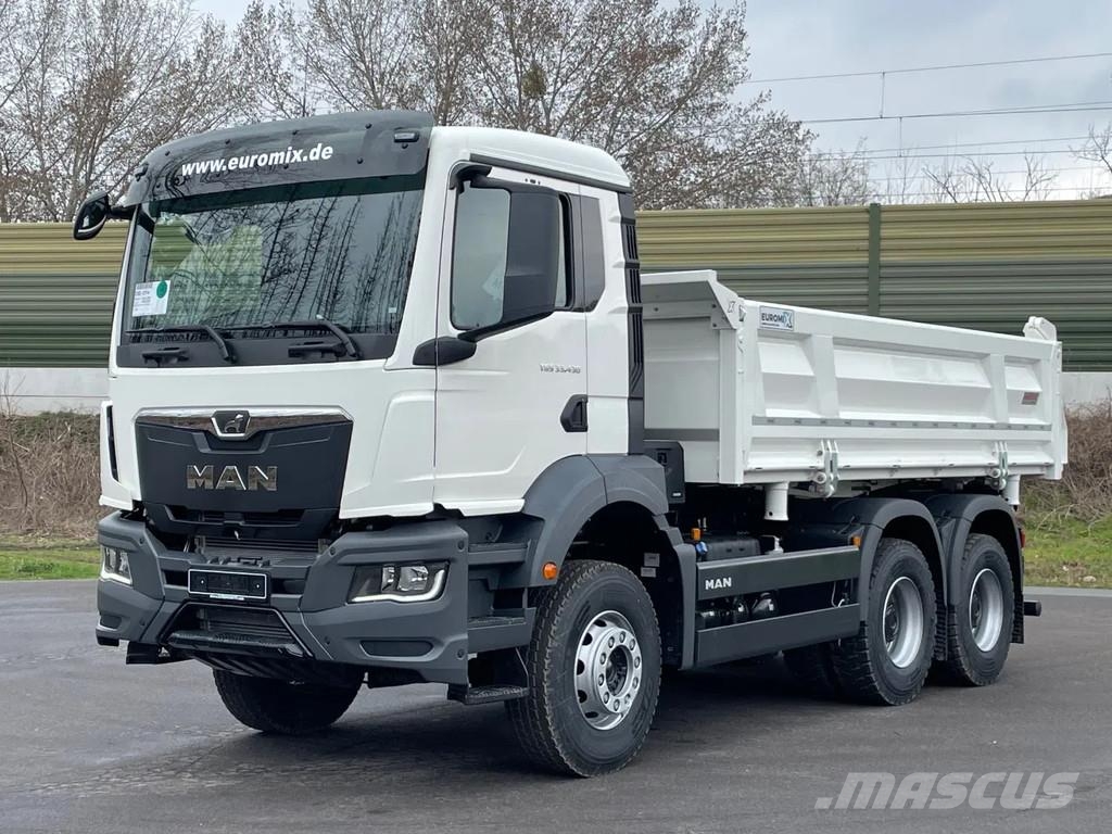 MAN TGS 33.440 MAN TGS 33.440 6x4 /Euro6 3-Seiten-Kipp Lastbiler med tip