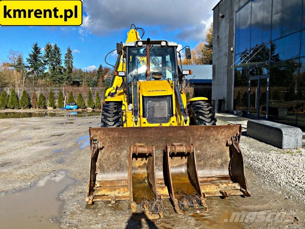 New Holland B 115 Ekskavatori-iekrāvēji