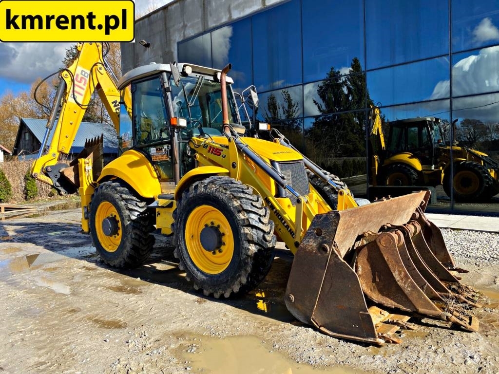 New Holland B 115 Ekskavatori-iekrāvēji