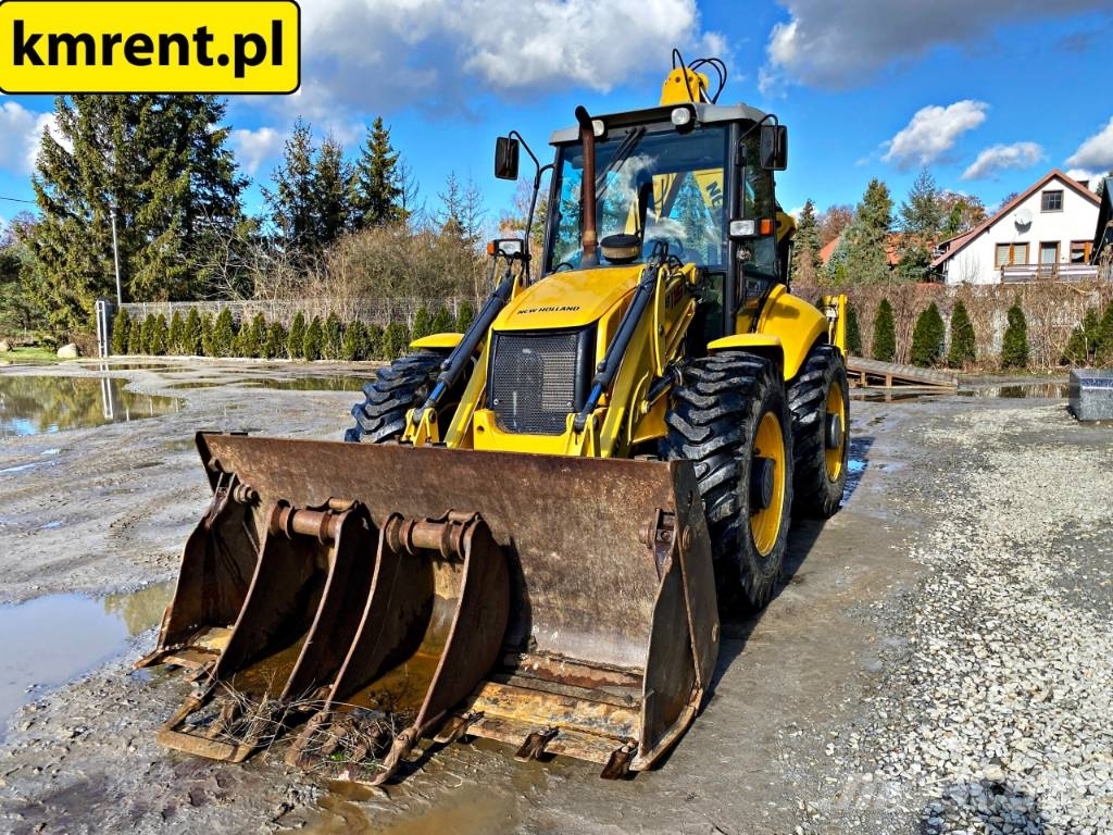 New Holland B 115 Ekskavatori-iekrāvēji