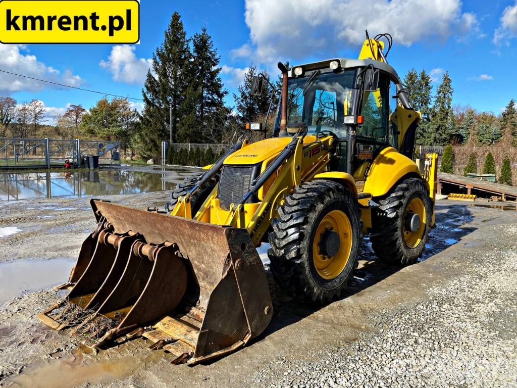 New Holland B 115 Ekskavatori-iekrāvēji